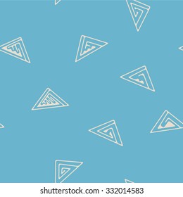 Seamless background with Celtic geometric ornament for your design
