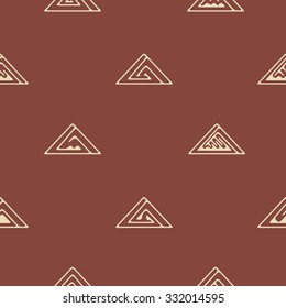 Seamless background with celtic geometric ornament for your design