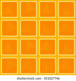 Seamless background with Celtic geometric ornament for your design
