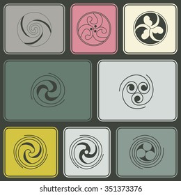 Seamless background with Celtic geometric ornament for your design