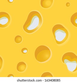 seamless background cheese with holes