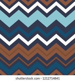 Seamless background with chevron Scandinavian style, vector illustration
