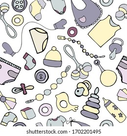 seamless background for children's design.