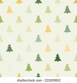 seamless background with Christmas symbols