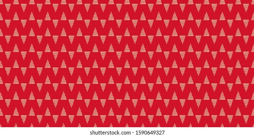 Seamless background with christmas trees. Print for your design