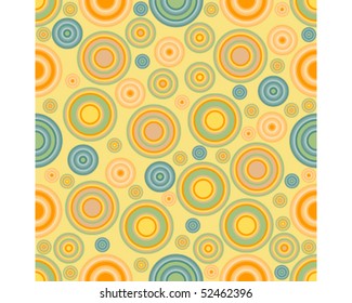 Seamless Background of Circles