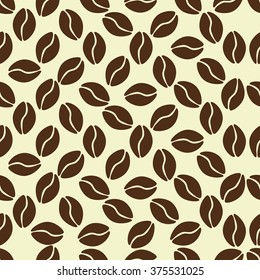 Seamless background coffee grain