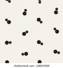 seamless background: cogwheel