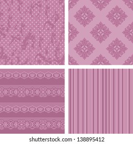 Seamless background Collection, vector Illustration