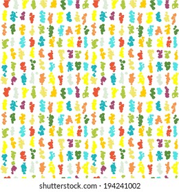 seamless background color blots on a white background