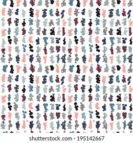 seamless background color blots on a white background