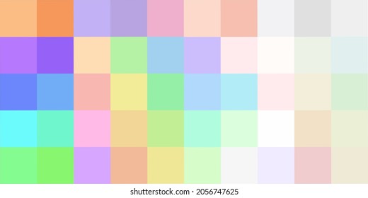 Seamless Background Colored Cubes Pastel Colors