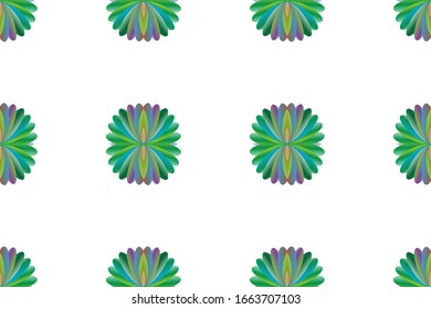 Seamless background with colorful abstract patterns.
