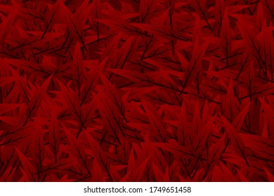 Seamless background with colorful autumn leaves. Vector illustration.

