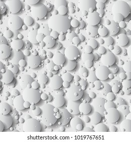 Seamless background of colorful bubbles. 3d effect balls bright colorful seamless background.