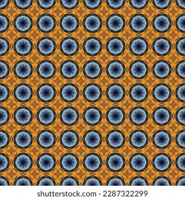 Seamless Background Concept Asian Interior Beauty Frame Cloth Template Artistic Shape Wallpaper Traditional Tile Colorful Modern Textile Fashion Art Fabric Design Print Texture Pattern.