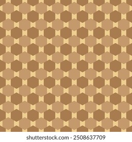 Seamless background created by many hexagon objects