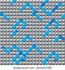 Seamless background created by many squares