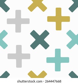 seamless background: cross