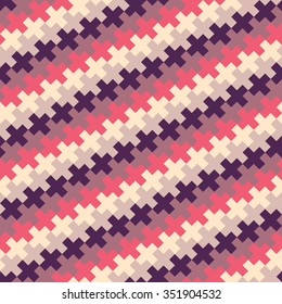 seamless background of crosses