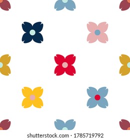 El fondo es impecable, con flores decorativas. Diseño con eclosión manual. Ornamento étnico de boho. Textil. Ilustración vectorial para diseño web o impresión.