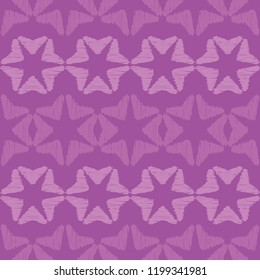 Seamless background with decorative stars. Brushwork. Hand hatching. Stars in the sky. Scratches texture. Can be used for wallpaper, textile, invitation card, wrapping, web page background.