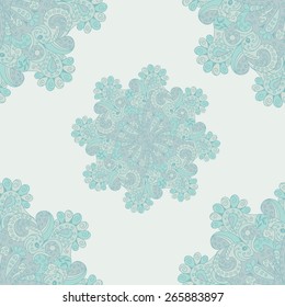 seamless background with delicate abstract pattern vector