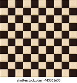 seamless background of delicious white and dark chocolate bar