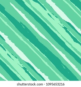 Seamless Background with Diagonal Stripes. Abstract Texture with Brush Strokes. Scribbled Grunge Pattern for Wallpaper, Print, Textile Trendy Vector Background with Stripes.