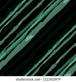 Seamless Background with Diagonal Stripes. Abstract Texture with Brush Strokes. Scribbled Grunge Rapport for Fabric, Cloth, Paper Rustic Vector Background.