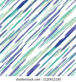 Seamless Background with Diagonal Stripes. Abstract Texture with Brush Strokes. Scribbled Grunge Rapport for Fabric, Cloth, Paper Retro Vector Background.