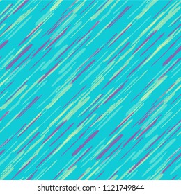 Seamless Background with Diagonal Stripes. Abstract Texture with Dry Brush Strokes. Scribbled Grunge Rapport for Wallpaper, Print, Textile Retro Vector Background.