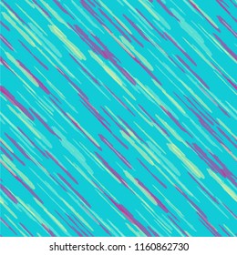 Seamless Background with Diagonal Stripes. Abstract Texture with Brush Strokes. Scribbled Grunge Pattern for Wallpaper, Print, Textile Trendy Vector Background with Stripes.