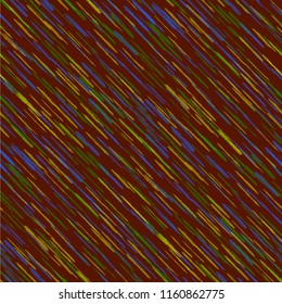Seamless Background with Diagonal Stripes. Abstract Texture with Brush Strokes. Scribbled Grunge Motif for Fabric, Cloth, Textile Retro Vector Background.