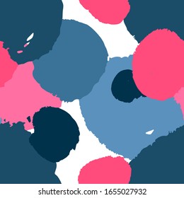 Fondo transparente de diferentes puntos. Ilustración dibujada a mano