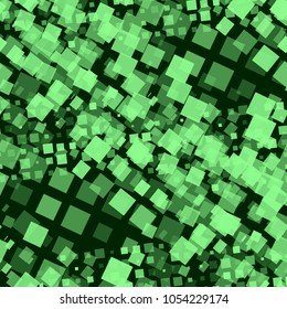 Seamless background. Digital background with different colors squares for paper or print. Halftone Seamless Background with Color Elements for your Design. Vector Texture.