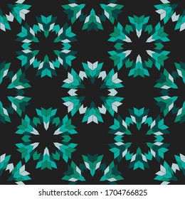 Seamless background. Drawn various shapes and doodles of objects. Abstract modern fashion illustration. Drawing for web design or printing.
