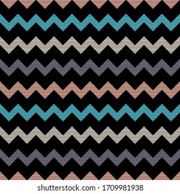 Seamless background. Drawn various shapes and doodles of objects. Abstract modern fashion illustration. Drawing for web design or printing.