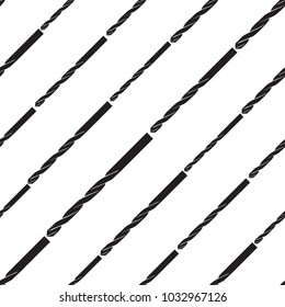 Seamless background with drills