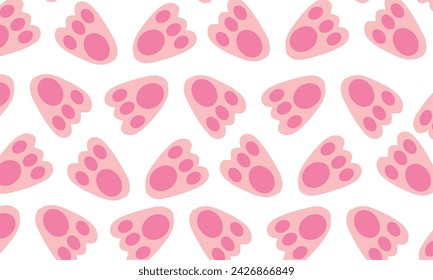 seamless background easter day bunny 