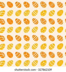 seamless background with Easter eggs for your design