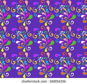 the seamless background with an elegant and beautiful design.