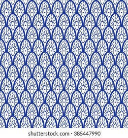 Seamless background with ethnic pattern. 