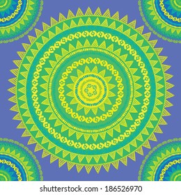 seamless background in ethnic style