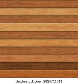 A seamless background featuring horizontal wood planks in various shades of brown, creating a natural wood texture.