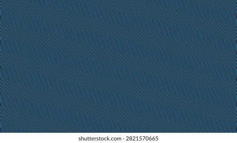 Seamless background with fine, repeating wavy line pattern. Light blue on a darker blue, creating a subtle, elegant texture and depth