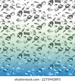 Papel tapiz vectorial del espacio de agua de fondo sin mar   