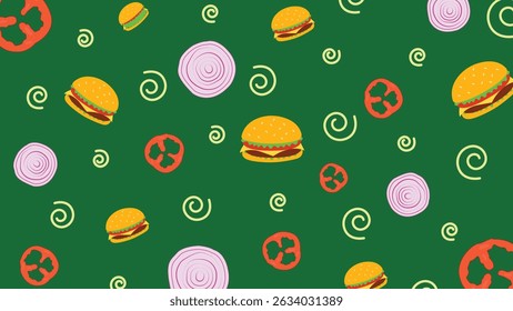Arrière-plan harmonieux de tranches flottantes de fromage jaune et de formes triangulaires abstraites sur fond crème douce.
