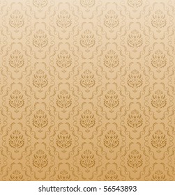 Seamless background from a floral ornament