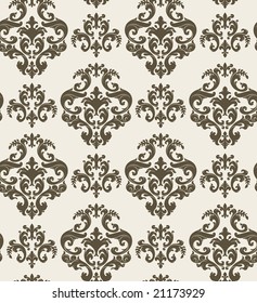 Seamless background from a floral ornament, Fashionable modern wallpaper or textile